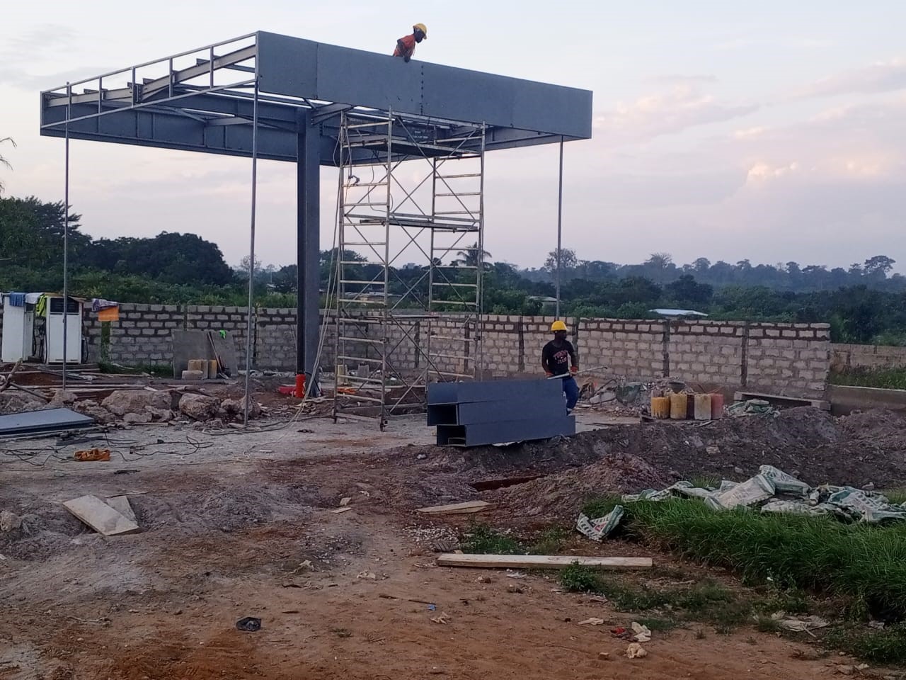 Construction station-service - Vue 3